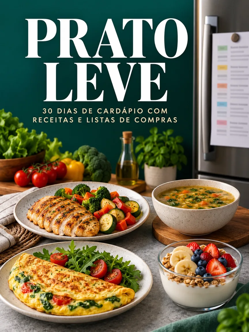 Capa do livro Prato Leve